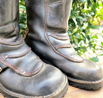 Vintage 70's / 80's Palouis Motorcycle Boots - Yatva