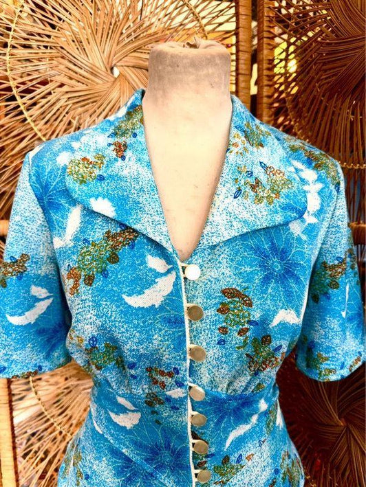 Vintage 70´s / 80´s Peplum Blouse / Top - Yatva