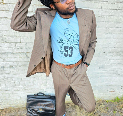 Vintage 70's / 80's Prince Of Wales Trouser Suit - Yatva