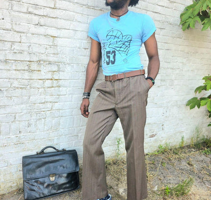 Vintage 70's / 80's Prince Of Wales Trouser Suit - Yatva