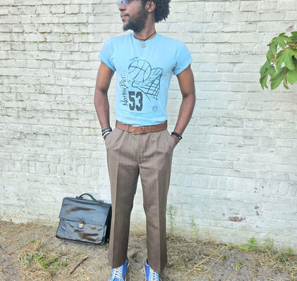 Vintage 70's / 80's Prince Of Wales Trouser Suit - Yatva