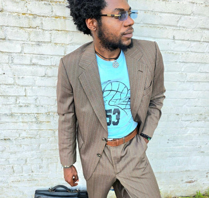 Vintage 70's / 80's Prince Of Wales Trouser Suit - Yatva