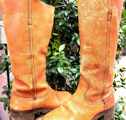 Vintage 70's / 80's Pull Up Boots - Yatva
