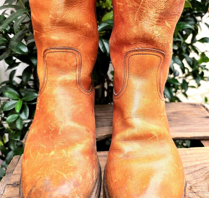 Vintage 70's / 80's Pull Up Boots - Yatva
