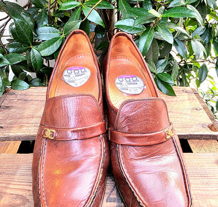 Vintage 70's / 80's Sioux Slip on Moccasin Shoes - Yatva