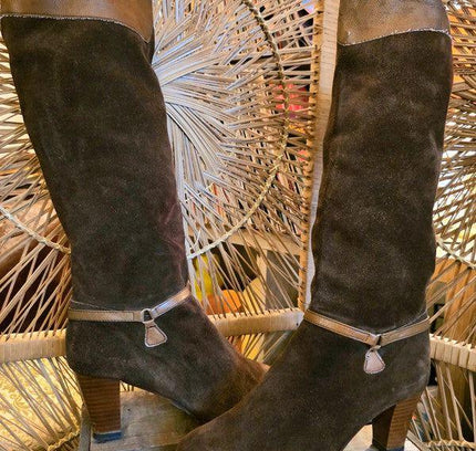 Vintage 70s / 80s Suede Boots - Yatva