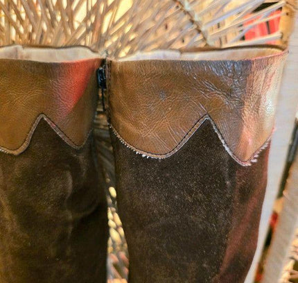 Vintage 70s / 80s Suede Boots - Yatva