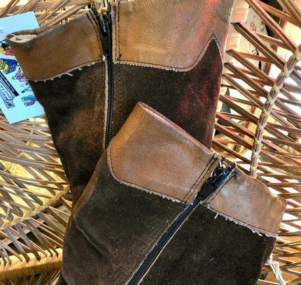 Vintage 70s / 80s Suede Boots - Yatva