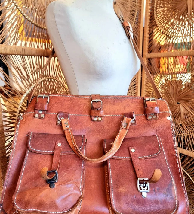 Vintage 70´s / 80´s Tote Shoulder Bag - Yatva