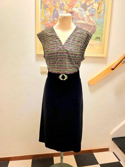 Vintage 70's / 80's Velours Champion Dress - Yatva
