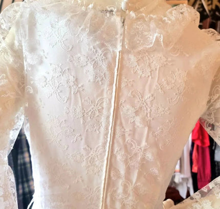 Vintage 70's/ 80's Vera Mont Wedding Dress - Yatva