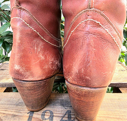 Vintage 70's / 80's Wild Pair Leather Boots - Yatva