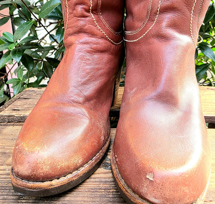 Vintage 70's / 80's Wild Pair Leather Boots - Yatva