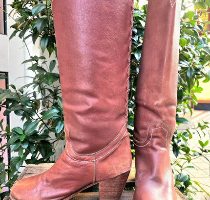 Vintage 70's / 80's Wild Pair Leather Boots - Yatva