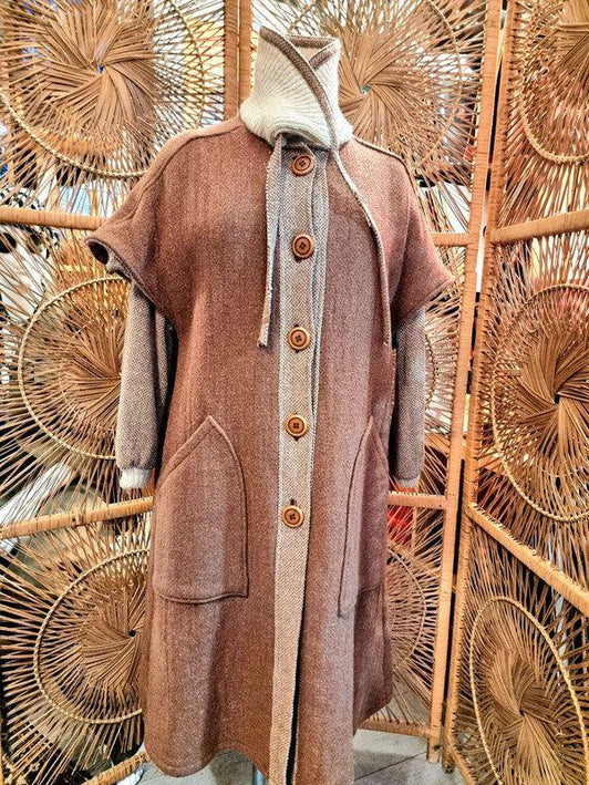 Vintage 70's / 80's Wool Coat - Yatva