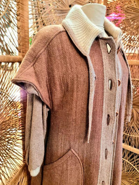 Vintage 70's / 80's Wool Coat - Yatva