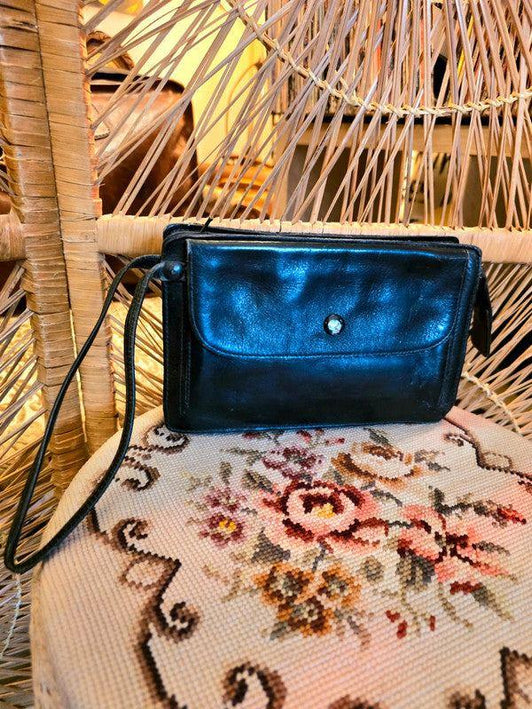 Vintage 70s / 80s Wrist Bag - Clutch Wallet - Yatva