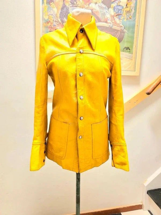 Vintage 70's Berdy Leather Jacket - Yatva