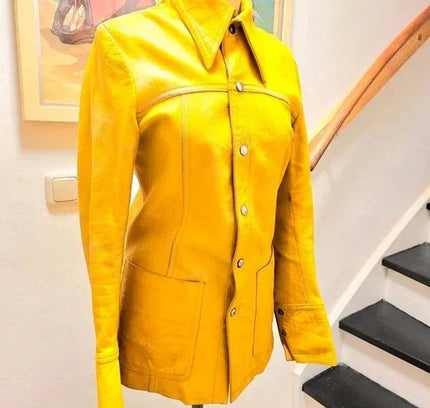 Vintage 70's Berdy Leather Jacket - Yatva