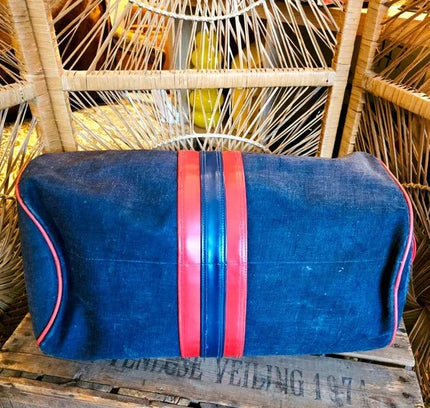 Vintage 70's Canvas Duffle Bag - Yatva