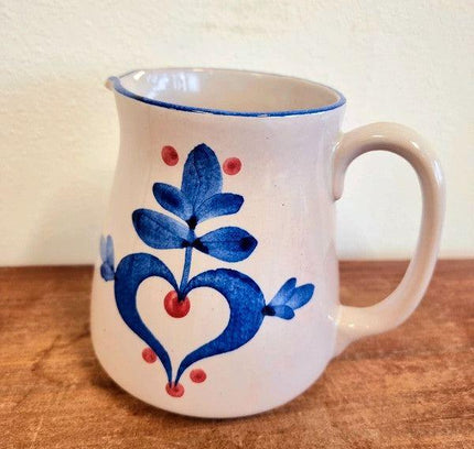 Vintage 70's Ceramic Pitcher Creamer - Yatva