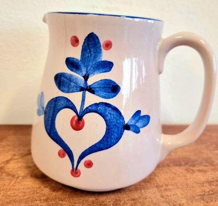 Vintage 70's Ceramic Pitcher Creamer - Yatva
