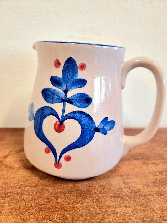 Vintage 70's Ceramic Pitcher Creamer - Yatva