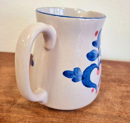 Vintage 70's Ceramic Pitcher Creamer - Yatva