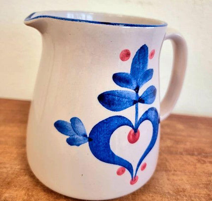 Vintage 70's Ceramic Pitcher Creamer - Yatva