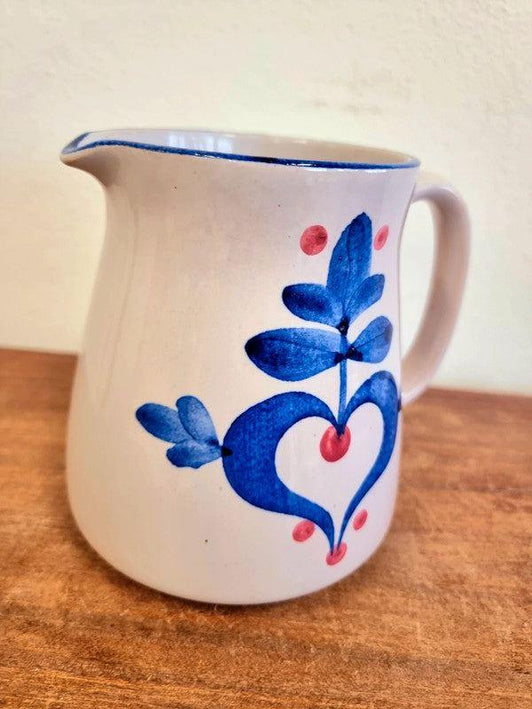 Vintage 70's Ceramic Pitcher Creamer - Yatva