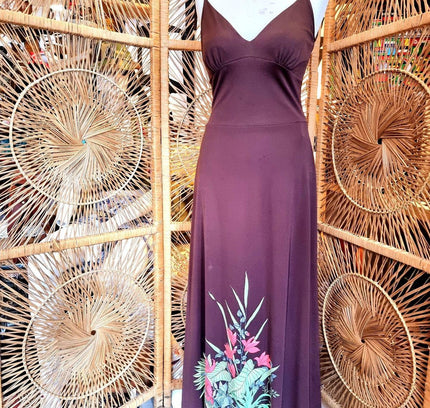 Vintage 70's Charmline Maxi Dress - Yatva