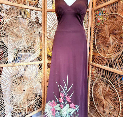 Vintage 70's Charmline Maxi Dress - Yatva