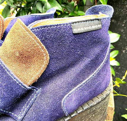 Vintage 70's Chevignon Patchwork Ankle Boots - Yatva