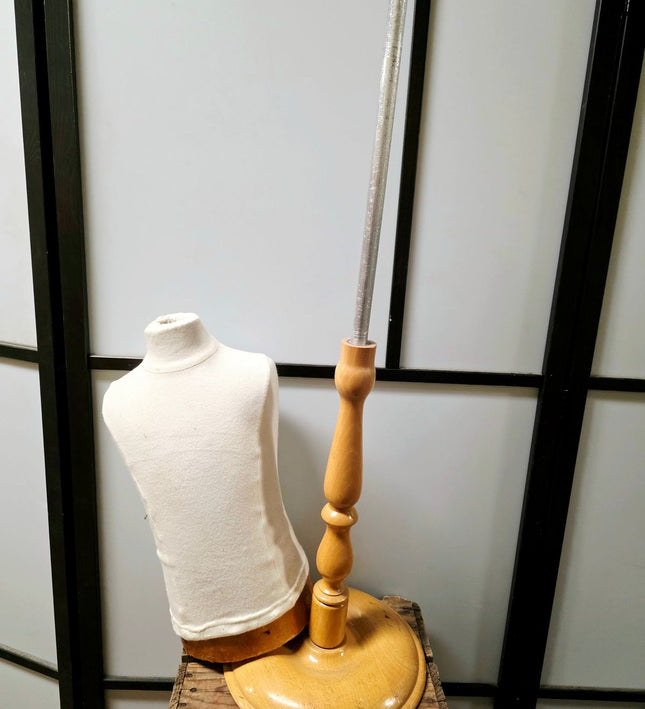 Vintage 70s Child Form Tailor Mannequin | Adjustable Stand - Yatva