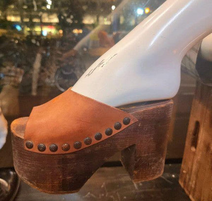 Vintage 70's CoCo Baby Clog Platform Shoes - Yatva