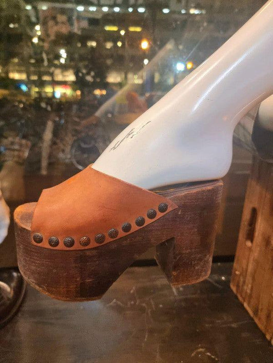 Vintage 70's CoCo Baby Clog Platform Shoes - Yatva