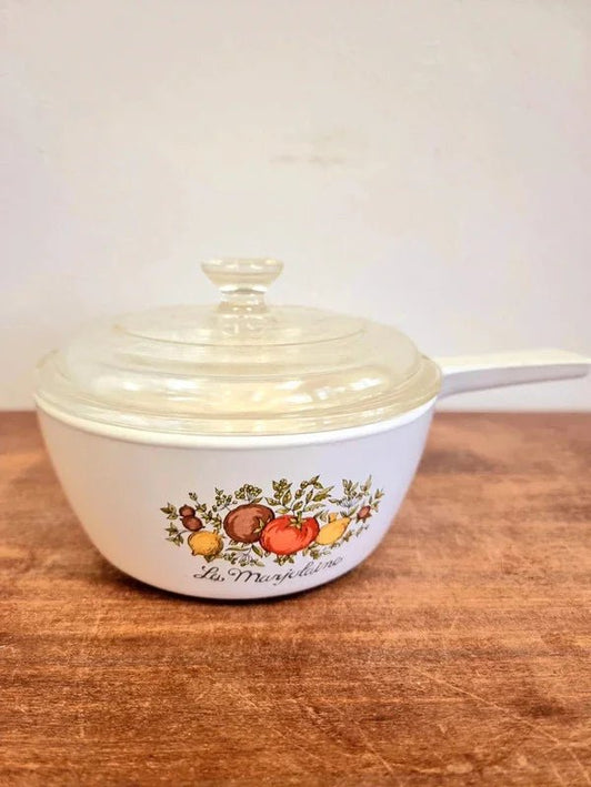 Vintage 70's Corning Ware Sauce Pan - Yatva