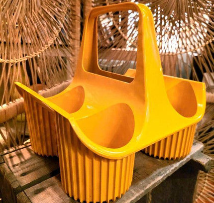 Vintage 70s Curver Bottle Rack - Yatva