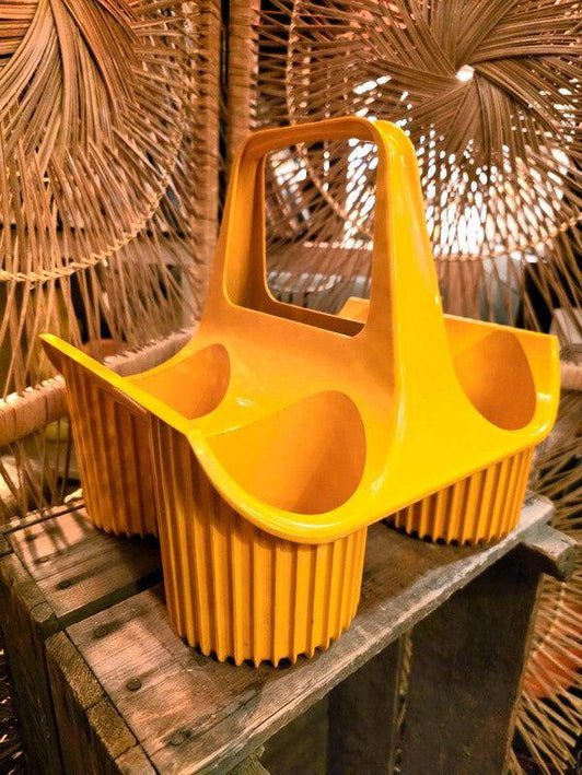 Vintage 70s Curver Bottle Rack - Yatva