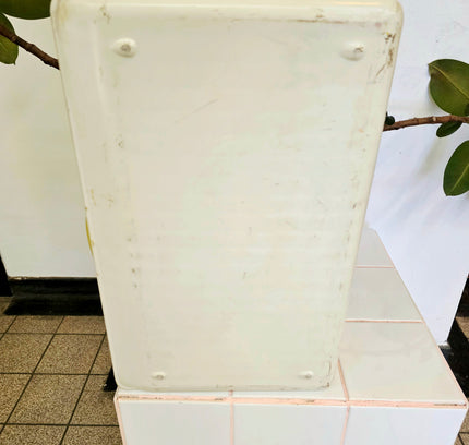 Vintage 70s Curver Holland Plastic Bread Bin - Space - Age Design - Yatva