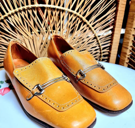 Vintage 70s Dartella Izegem Shoes - Yatva