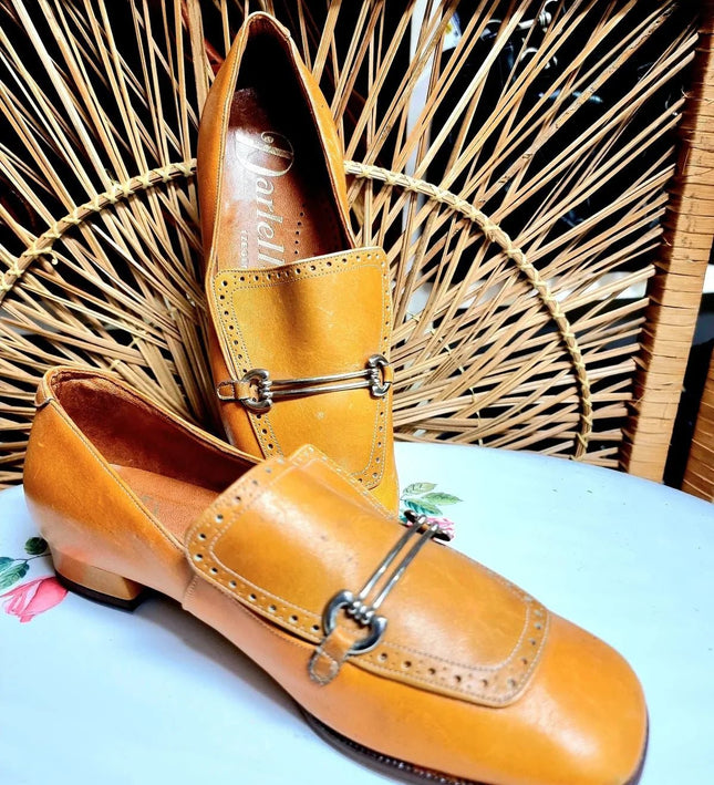Vintage 70s Dartella Izegem Shoes - Yatva