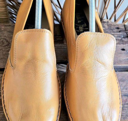 Vintage 70s Deadstock Brand New Made in Italy Loafers - Yatva