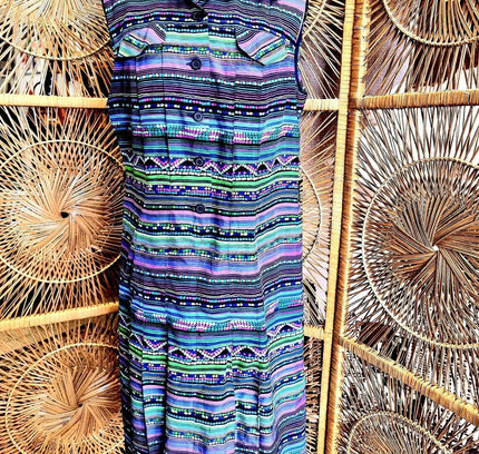 Vintage 70s Diolen Dress - Yatva