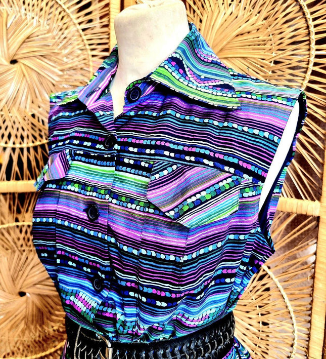 Vintage 70s Diolen Dress - Yatva