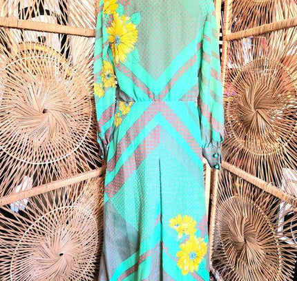 Vintage 70's Ein Fink Modell Maxi Dress - Yatva