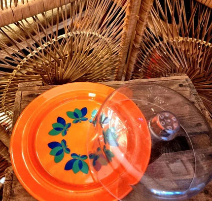 Vintage 70's Esma Cheese Plate - Yatva