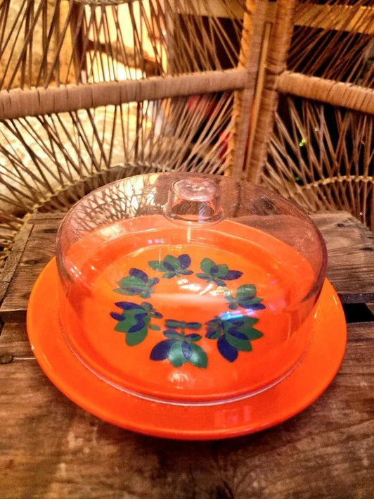 Vintage 70's Esma Cheese Plate - Yatva