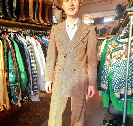 Vintage 70's Flared Trouser Suit - Yatva