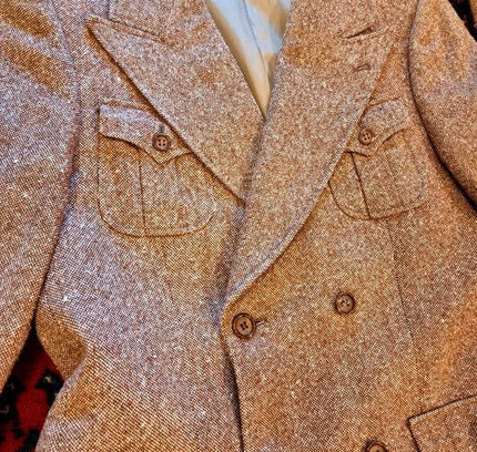 Vintage 70's Flared Trouser Suit - Yatva